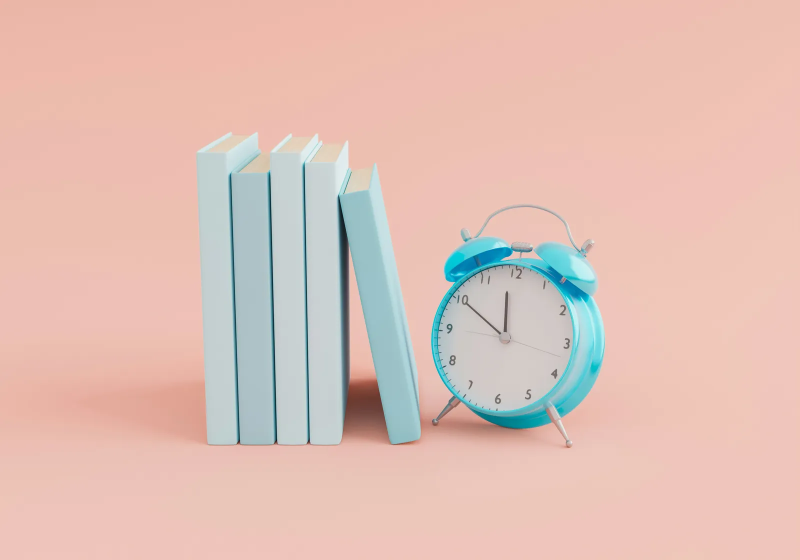 A clock counting down.