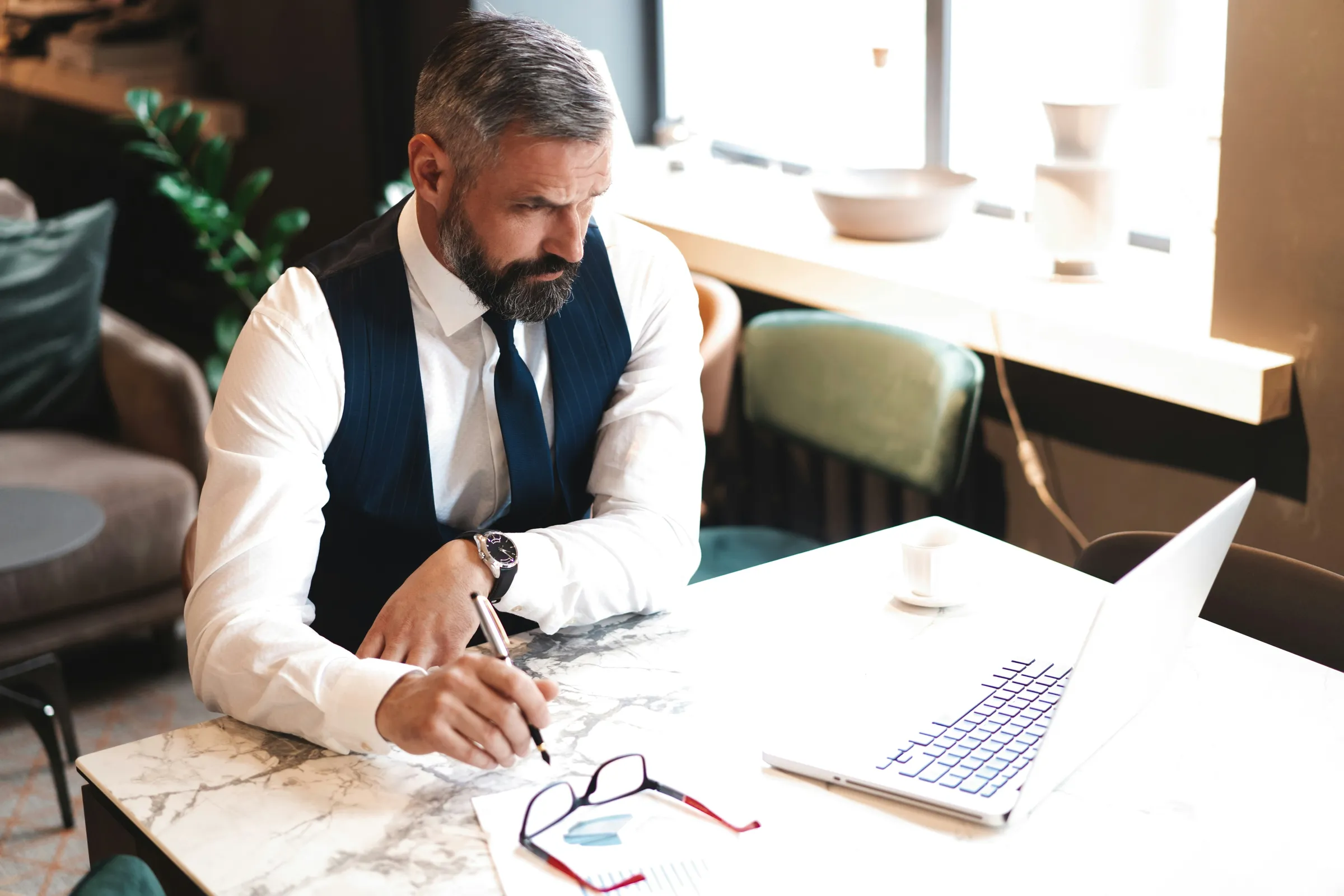 Professional services background